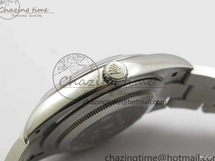 MiroTime 1231 Oyster Perpetual 41mm 124300 EWF Best Edition Black Dial on SS Bracelet A Unique 2860